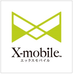 x-mobile ロゴ6ｐ白トリミング